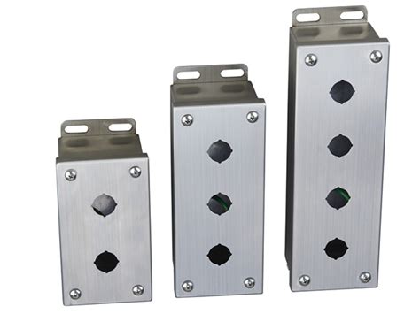 stainless steel device box|stainless steel push button box.